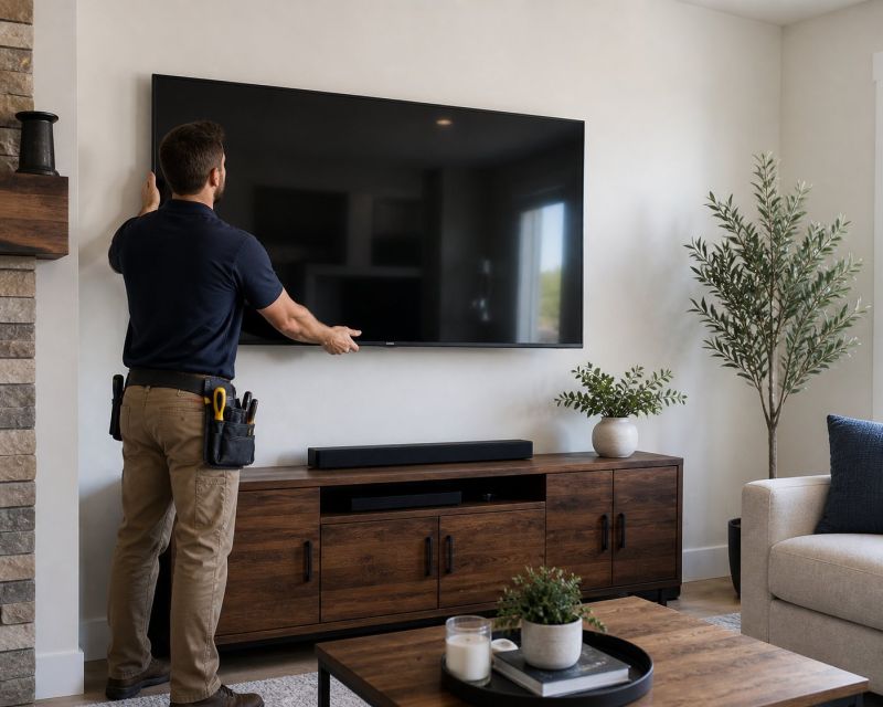 Outdoor Tv Mounting in Alpharetta, GA